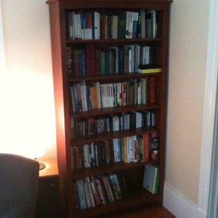 Books already moved to our new home...